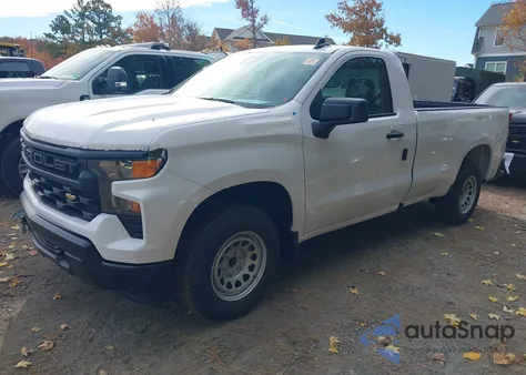 2026 Chevrolet Silverado 1500 2Wd Long Bed Wt из США, поврежденный, VIN 3GCNAAEK5TG129788